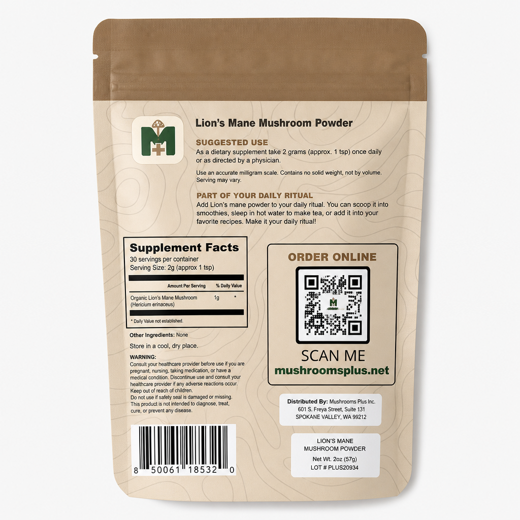Lion's Mane Mushroom Powder