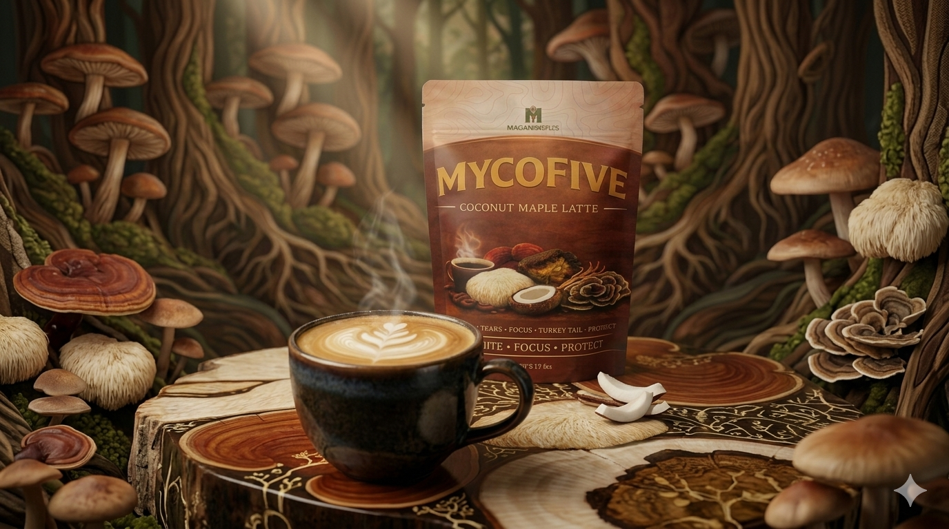 MycoFive Coconut Maple Latte